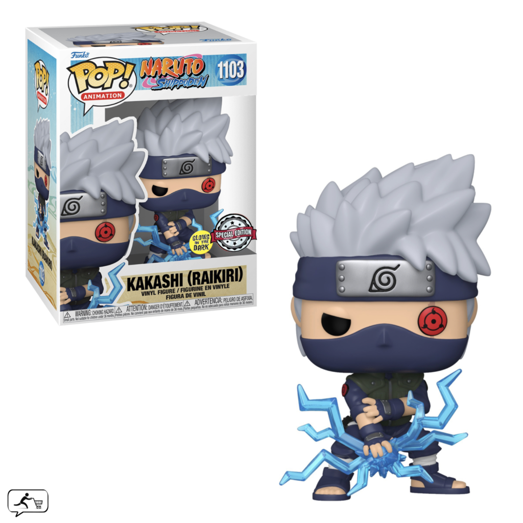 Naruto Shippuden Kakashi Raikiri Funko Pop Glows Nerdpop It